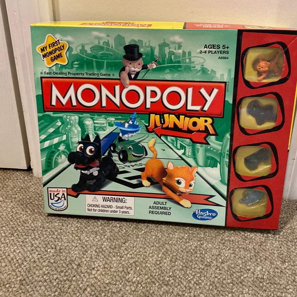 Monopoly Junior game